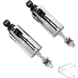 Progressive Suspension 422 Series Adjustable Shocks - Chrome - Standard 422-4037C