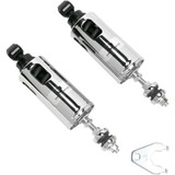 PROGRESSIVE SUSPENSION 4224037C Progressive Suspension 422 Series Adjustable Shocks - Chrome - Standard 422-4037C