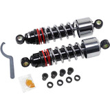 BURLY BRAND B281205 Burly Brand Slammer Plus Shocks - Chrome - Xl B28-1205