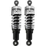 Burly Brand Slammer Shock - Chrome - 10.5" B28-1203