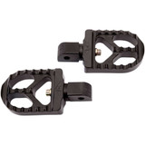 JOKER MACHINE 08577B Joker Machine Serrated Footpegs - Black - Short 08-57-7B
