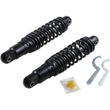 Drag Specialties Shocks Premium Ride-Height Adjustable Shocks - Black - Heavy Duty - 12"