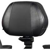 Show Chrome Ballistic Passenger Backrest - Black - Ryker '19-'23 41-420C