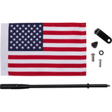 Show Chrome Folding Flag Pole - Black - Slingshot 44-104Bk