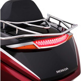 SHOW CHROME 52970 Show Chrome Led Trunk Light - Amber/Red Lens - Chrome - Gl1800 52-970