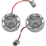 Custom Dynamics Bullet Turn Signal 1157 - Chrome - Smoke Lens Pb-Br-Rr-57-Cs