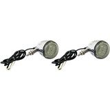 Custom Dynamics Probeam Universal Turn Signals - Chrome/Clear Pb-Unv-Fts-Aw-C