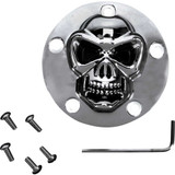 DRAG SPECIALTIES 1902-0181 Drag Specialties 3-D Skull Points Cover - Twin Cam