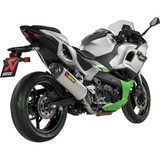 AKRAPOVIC SK4SO9HRT Slip-On Line Muffler - Titanium - Ninja 7/Z7 Hybrid S-K4So9-Hrt