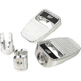 Slyfox Footpegs - Silver Polished - Front Sf-904-01-2