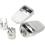 SLYFOX SF904012 Slyfox Footpegs - Silver Polished - Front Sf-904-01-2