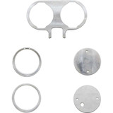 SLYFOX TMSLY25 Slyfox Gauge Mount - Dual - Unfinished Tm-Sly25