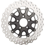 SLYFOX 01331813SB Slyfox Rear Rotor - Black - 11.8" 0133-1813S-B