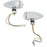 DRAG SPECIALTIES 7805-2068 Drag Specialties Bullet Led Marker Lights - Smooth - Clear