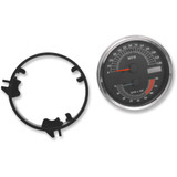 DRAG SPECIALTIES 2210-0103 Drag Specialties Electronic Speedometer/Tachometer - Stock Look - 120 Mph/8000 Rpm