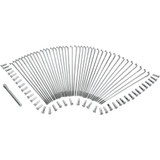 Drag Specialties Spoke Set - Drop Center - Front - Stainless Steel - 21"