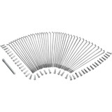 DRAG SPECIALTIES 0211-0119 Drag Specialties Spoke Set - Drop Center - Front - Stainless Steel - 21"