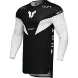 THOR 2910-8101 Sportmode Strike Jersey - Black - Medium