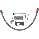 DRAG SPECIALTIES 0710-0255 Drag Specialties Engine Oil Spout Kit - Chrome - 02'-06' Touring