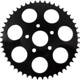 Drag Specialties Rear Sprocket - Black - Dished - 49 Tooth