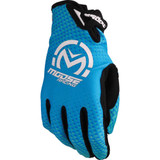 MOOSE RACING 33308054 Sx1 Gloves - Blue - Small 3330-8054