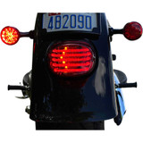 CUSTOM DYNAMICS PBTLINTTWR Custom Dynamics Taillight/Turn Signal - Top Window - Red Lens Pb-Tl-Int-Tw-R
