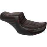 Tailwhip Seat - Red Double Diamond Stitch - Flh/Flt '23-'24 Lv-587Dd-R01
