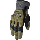 THOR 3330-8252 Terrain Gloves - Army/Charcoal - Large