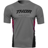 THOR 5120-0178 Thor Assist React Short-Sleeve Jersey - Gray/Purple - Xl