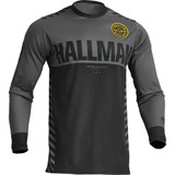THOR 2910-7131 Thor Differ Slice Jersey - Charcoal/Black - 2Xl