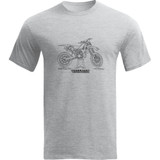 Thor Hallman 2 Smoker T-Shirt - Gray - Medium