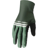 Thor Intense Assist Censis Gloves - Forest Green - Medium