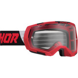 Thor Regiment Goggles - Red/Black - Clear Thor Regiment Goggles - Red/Black - Clear