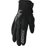 Thor Women'S Sector Gloves - Black/Gray - Medium