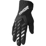 THOR 3331-0230 Thor Women'S Spectrum Gloves - Black/White - Small