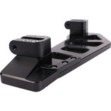 THRASHIN SUPPLY CO. TSC22121 Thrashin Supply Co. Apex Floorboard Tail Extension With Lift Kit - Black Tsc-2212-1