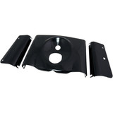 Drag Specialties Fork Tins - Gloss Black - Smooth - '86-'17 Flst - 3-Piece