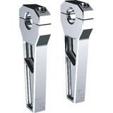 Todd'S Cycle Risers - 1-1/8" Clamping - 6" Rise - Chrome Td-R21-06