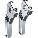 Todd'S Cycle Risers - Pullback - 1" Clamping - 6" Rise - Chrome Td-R12-06