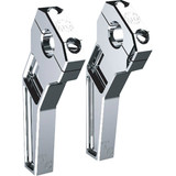 Todd'S Cycle Risers - Pullback - 1-1/8" Clamping - 6" Rise - Chrome Td-R22-06