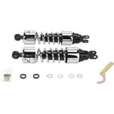 PROGRESSIVE SUSPENSION 4124224C Progressive Suspension Shocks - 412 Cruiser Series - Chrome - 13" - Heavy Duty 412-4224C