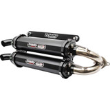 TRINITY RACING TR4152SC2 Trinity Racing Stage 5 Slip-On Dual Muffler - Cerakote Black Tr-4152S-C2