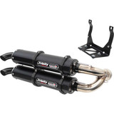 TRINITY RACING TR4160SC2 Trinity Racing Stage 5 Slip-On Dual Muffler - Cerakote Black Tr-4160S-C2