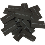 Drag Specialties Heat Shrink Tube - 25Pk - Black