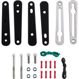 Saddlemen Turn Signal Relocation Kit - Dyna - Black 2020-0421 Saddlemen Turn Signal Relocation Kit - Dyna - Black 2020-0421