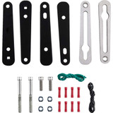 SADDLEMEN 20200421 Saddlemen Turn Signal Relocation Kit - Dyna - Black 2020-0421