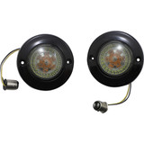 Custom Dynamics Probeam Dynamic Ringz Led Turn Signal - Black - Amber/White Pb-Fb-Aw-1157Bs