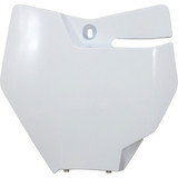 Ufo Front Number Plate - White Gg07116-041