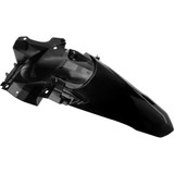UFO YA04890001 Ufo Mx Rear Fender - Black Ya04890#001