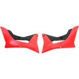 Ufo Radiator Covers - Black/Red Ho04683-999